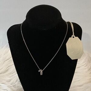 Swarovski Silver Necklace with Crystal Pendant